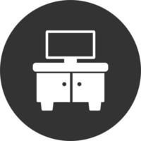 Tv Stand Vector Icon