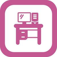 Office Table Vector Icon