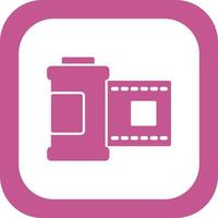 Film Roll Vector Icon