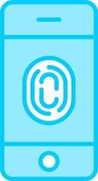 FingerPrint Verification Vector Icon