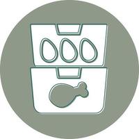 Food Containers Vector Icon