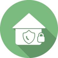 Home Secured Vector Icon