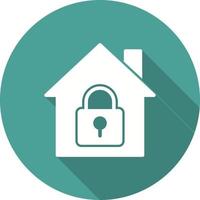 Secure Home Vector Icon