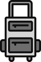 Travel Bag Vector Icon