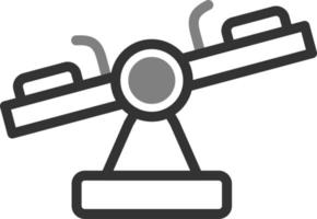 Seesaw Vector Icon