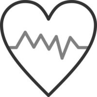 Heart Beat Vector Icon