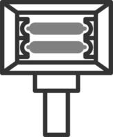 Flashlight Vector Icon