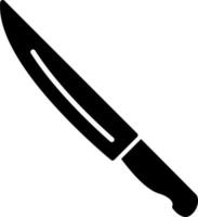 icono de vector de cuchillo