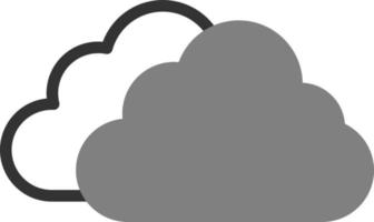 Cloudy Vector Icon