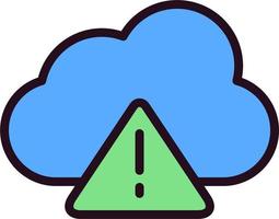 Weather Alert Vector Icon