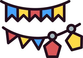 Garlands Vector Icon