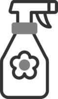 icono de vector de spray de limpieza