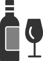 icono de vector de vino