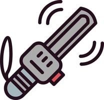 Hand Metal Detector Vector Icon