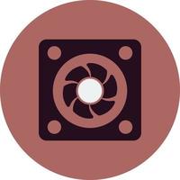 Cooling Fan Vector Icon