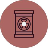 Nuclear Waste Vector Icon