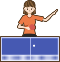 tavolo tennis png grafico clipart design