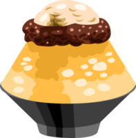 bingsu png gráfico clipart diseño