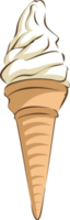 la glace crème cône png graphique clipart conception