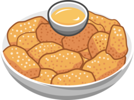 Nuggets png graphic clipart design