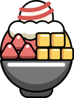 bingsu PNG grafisch clip art ontwerp