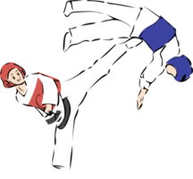 taekwondo png graphique clipart conception