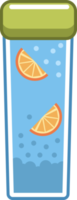 Glass of water png graphic clipart design