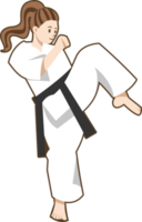 taekwondo png graphique clipart conception