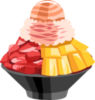 bingsu png gráfico clipart Projeto