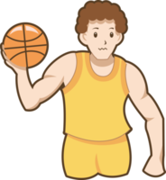 basketboll spelare png grafisk ClipArt design