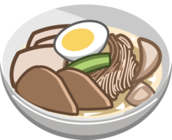 naengmyeon PNG grafisch clip art ontwerp