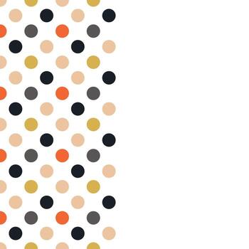 Card with circle pattern and empty space for your text. vector