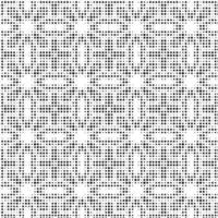 Abstract halftone ornamental geometric background. Pop art style card. Grunge texture. vector