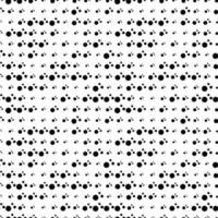 Seamless pattern with grunge halftone dots. Dotted texture. Abstract geometrical pattern of round shape. Screen print. vector
