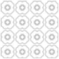 Abstract halftone ornamental geometric background. Pop art style card. Grunge texture. vector