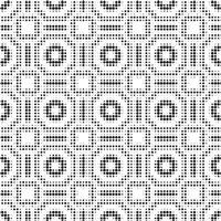 Abstract halftone ornamental geometric background. Pop art style card. Grunge texture. vector
