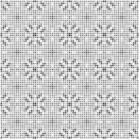 Abstract halftone ornamental geometric background. Pop art style card. Grunge texture. vector