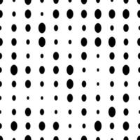 Seamless pattern with grunge halftone dots. Dotted texture. Abstract geometrical pattern of round shape. Screen print. vector