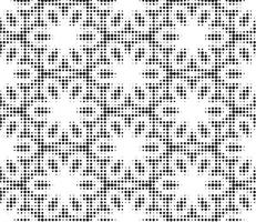 Abstract halftone ornamental geometric background. Pop art style card. Grunge texture. vector