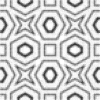 Abstract halftone ornamental geometric background. Pop art style card. Grunge texture. vector