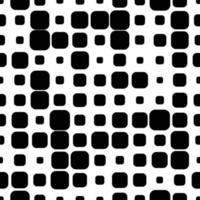 Abstract seamless pattern with grunge halftone square dots. Halftone background. Polka dot infinity. Abstract geometrical pattern of round shape.Screen print. vector