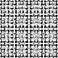 Abstract halftone ornamental geometric background. Pop art style card. Grunge texture. vector