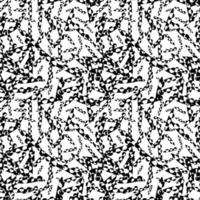 Black and white seamless pattern with halftone dots. Dotted texture. Abstract geometrical pattern of round shape. Screen print. vector