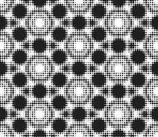 Abstract halftone ornamental geometric background. Pop art style card. Grunge texture. vector