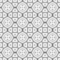 Abstract halftone ornamental geometric background. Pop art style card. Grunge texture. vector