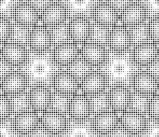 Abstract halftone ornamental geometric background. Pop art style card. Grunge texture. vector