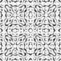 Abstract halftone ornamental geometric background. Pop art style card. Grunge texture. vector