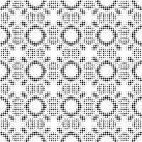 Abstract halftone ornamental geometric background. Pop art style card. Grunge texture. vector