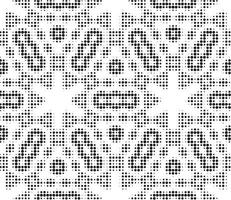 Abstract halftone ornamental geometric background. Pop art style card. Grunge texture. vector