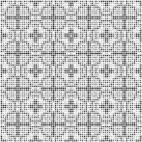 Abstract halftone ornamental geometric background. Pop art style card. Grunge texture. vector